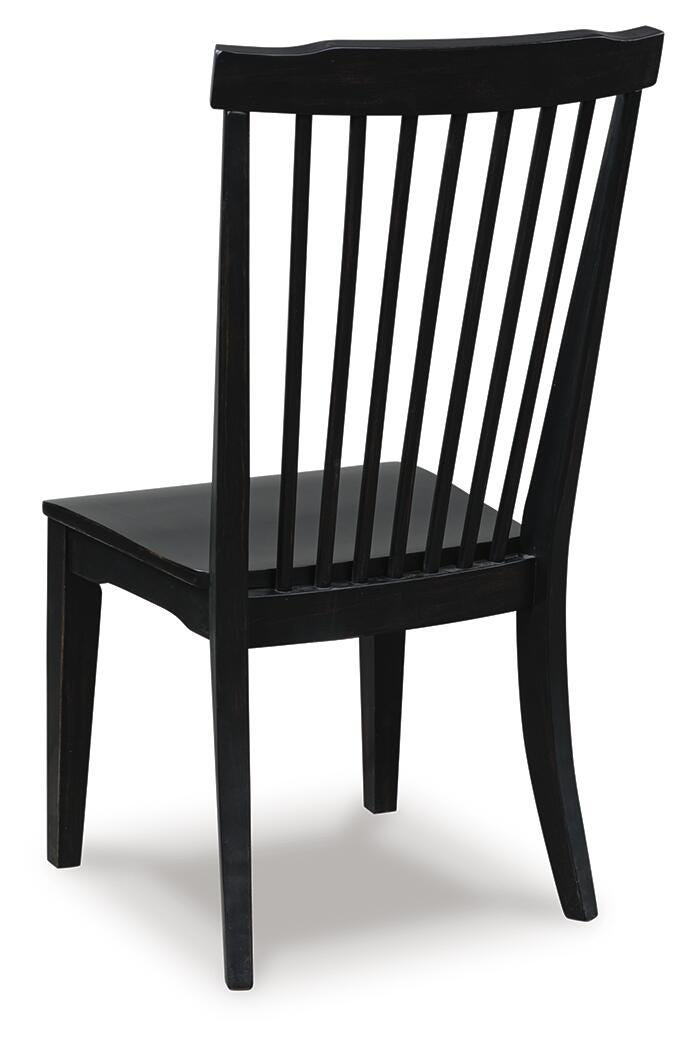 Greddinton 86-Inch Dining Table and 4 Chairs (D22 — 40in Chairs)