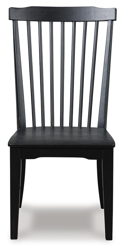 Greddinton 86-Inch Dining Table and 4 Chairs (D22 — 40in Chairs)
