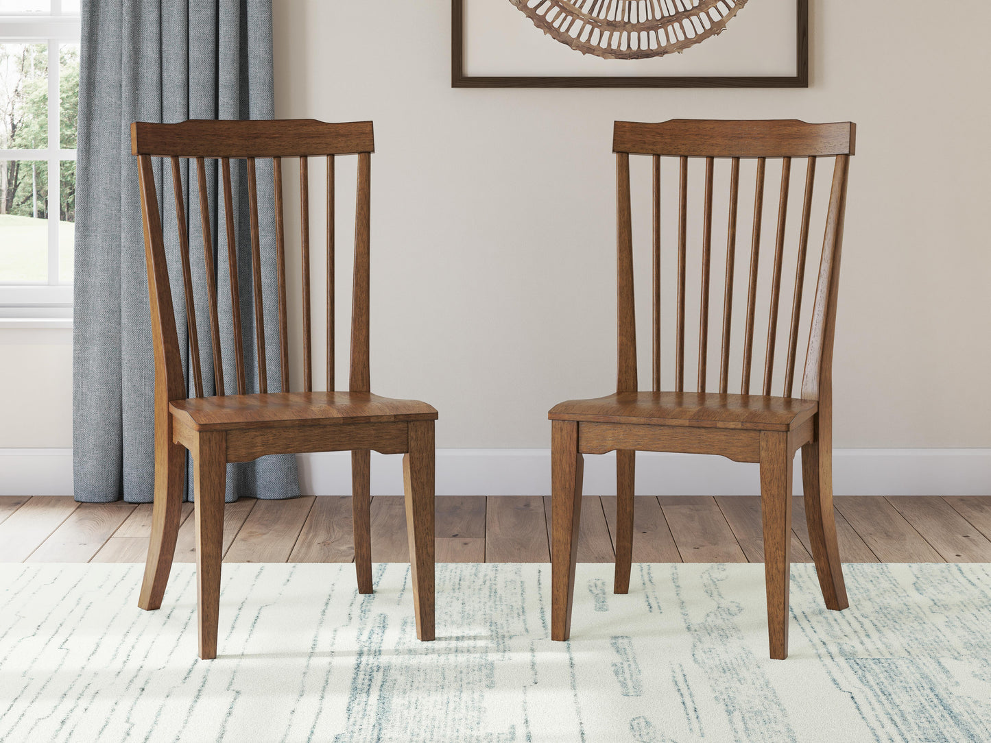 Greddinton 86-Inch Dining Table and 6 Chairs (D24 — 2nd Colorway)