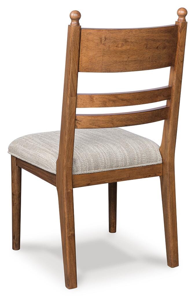 Greddinton 86-Inch Dining Table and 6 Chairs (D26 — 39in Chairs)