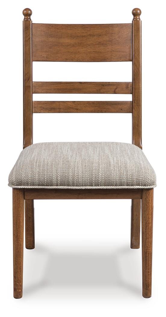 Greddinton 86-Inch Dining Table and 6 Chairs (D26 — 39in Chairs)