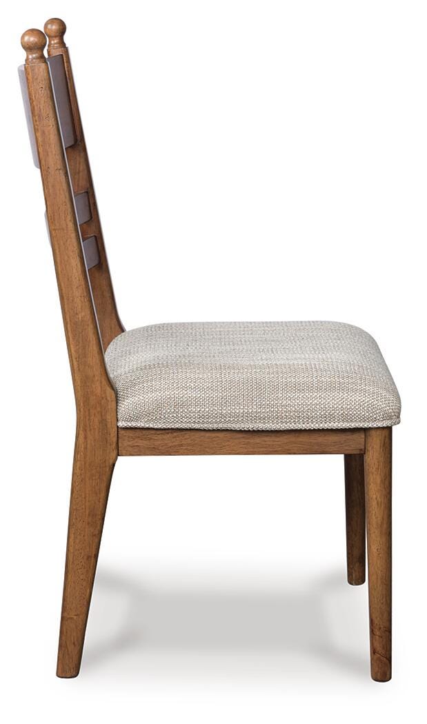 Greddinton 86-Inch Dining Table and 6 Chairs (D26 — 39in Chairs)