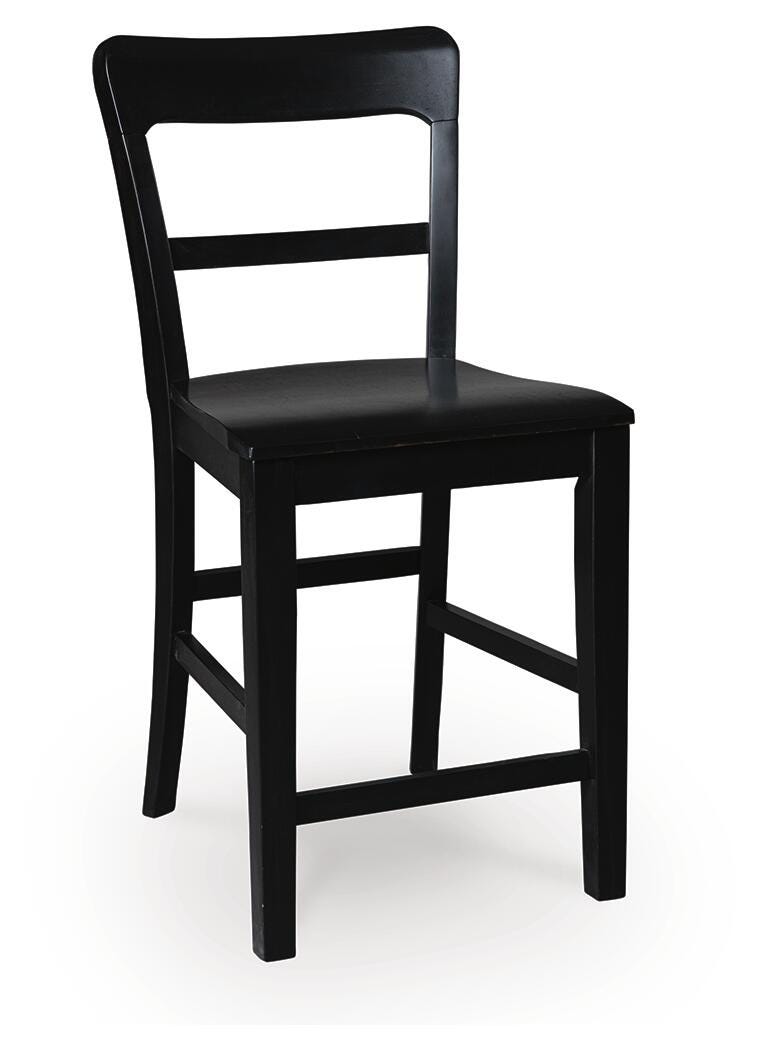Greddinton Counter Height Table and 6 Barstools — 7-Piece Set