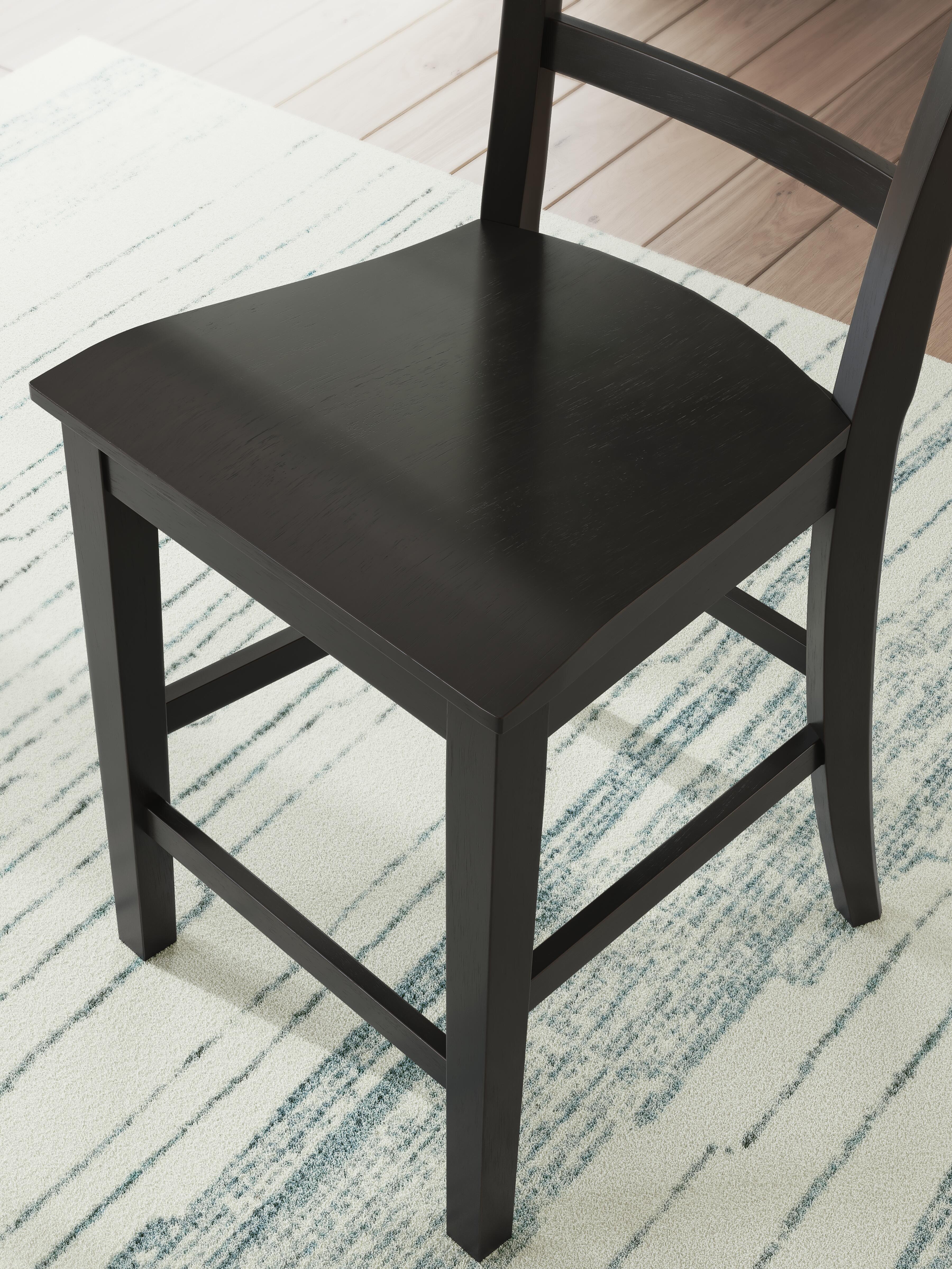 Greddinton Counter Height Table and 6 Barstools — 7-Piece Set