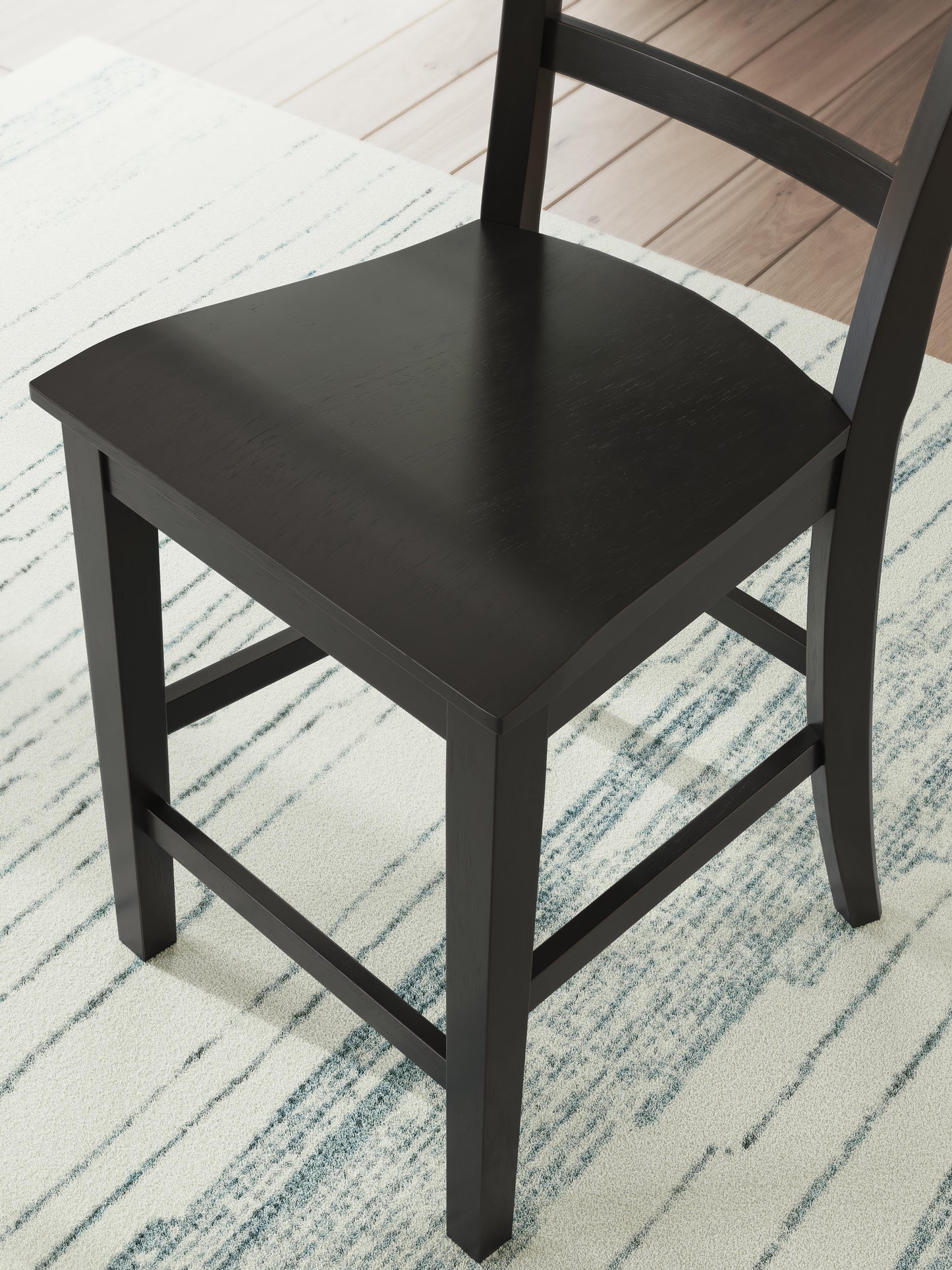 Greddinton Counter Height Table and 6 Barstools — 7-Piece Set