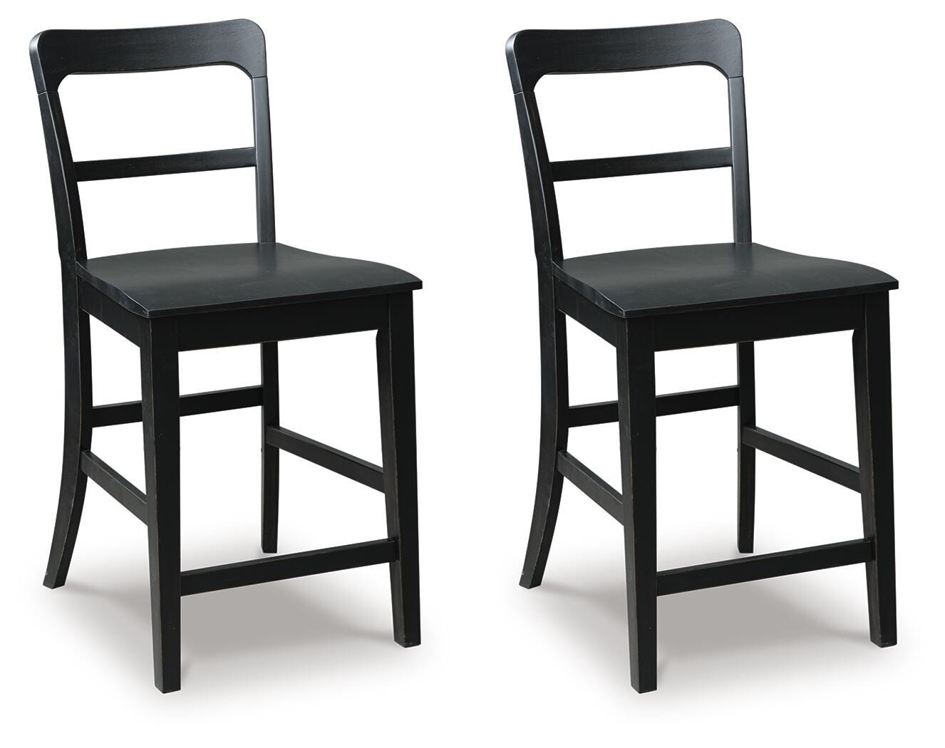 Greddinton Counter Height Table and 6 Barstools — 7-Piece Set
