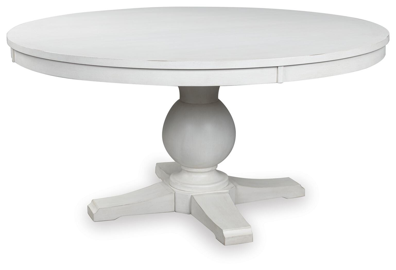 Greddinton Square Pedestal Table and 6 Chairs (D29 — 2nd Colorway)