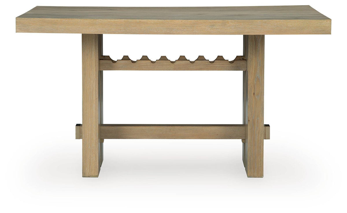 Lasinger Counter Height Dining Table and 4 Barstools Signature Design by Ashley® Dining Room