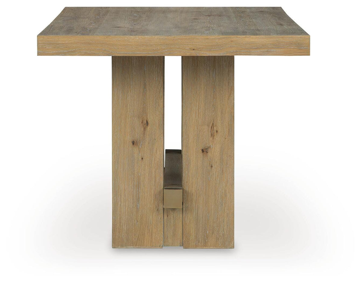 Lasinger Counter Height Dining Table and 4 Barstools Signature Design by Ashley® Dining Room