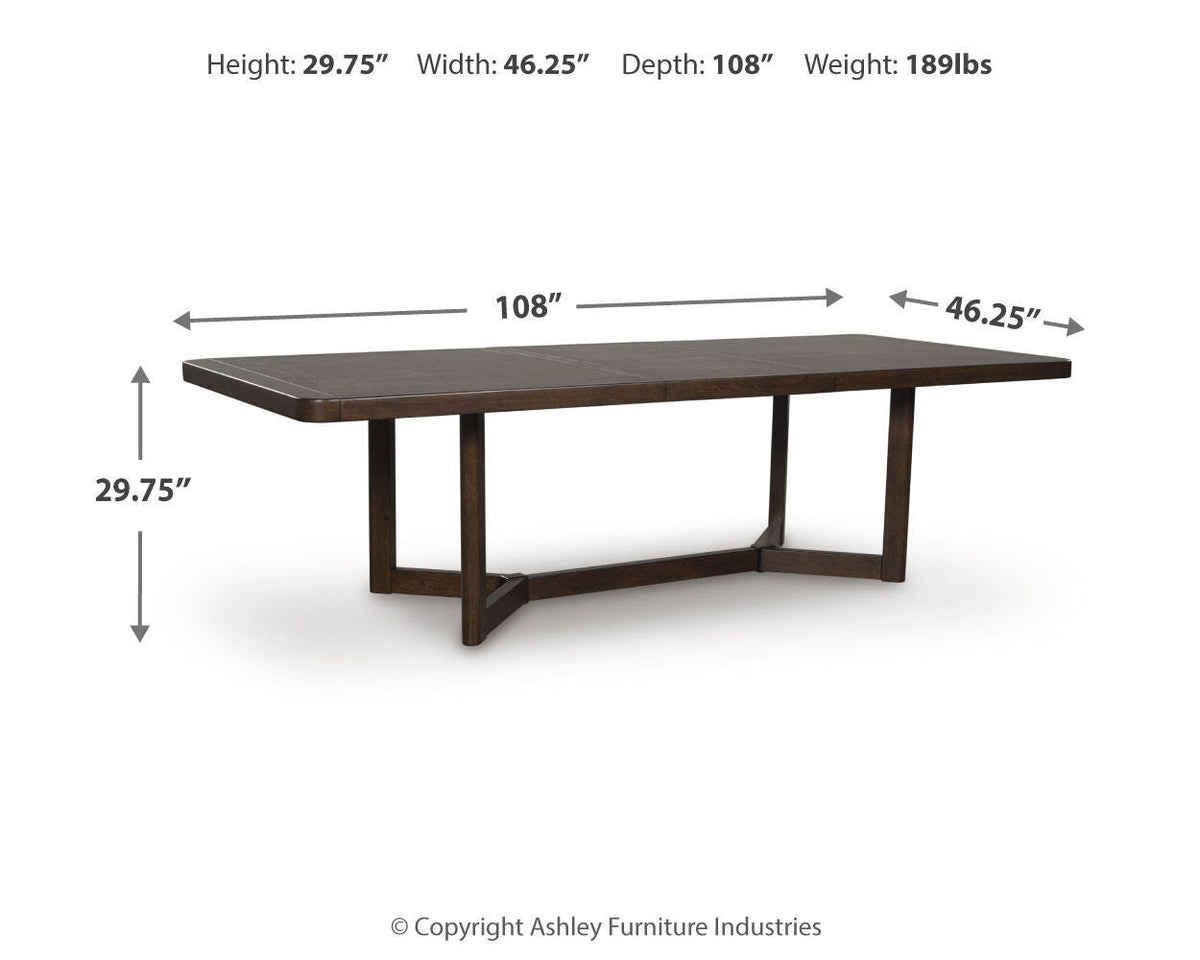 Dilenno Extension Dining Table and 8 Chairs — 9-Piece Set Signature Design by Ashley® Dining Room