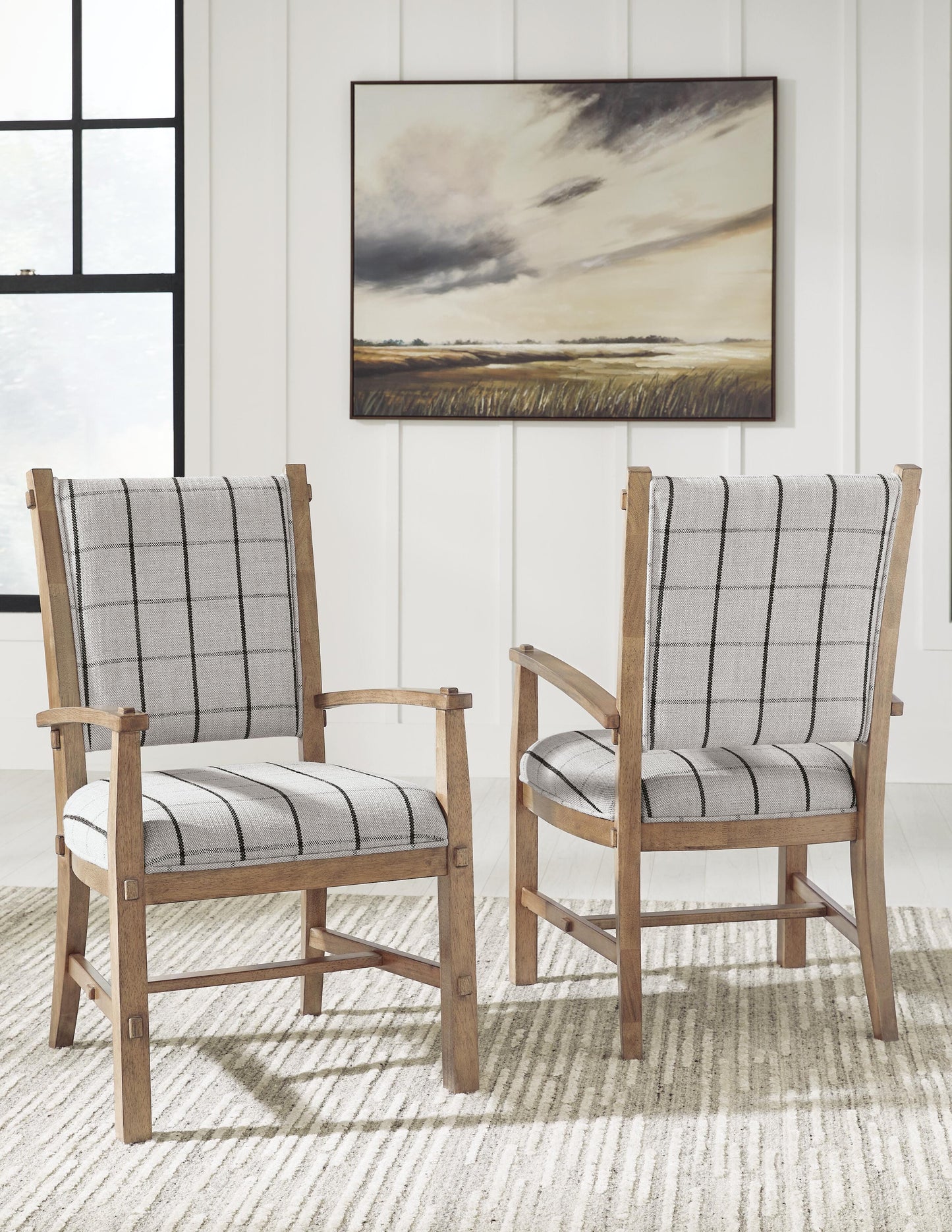 Ridgester Dining Arm Chair (Set of 2)