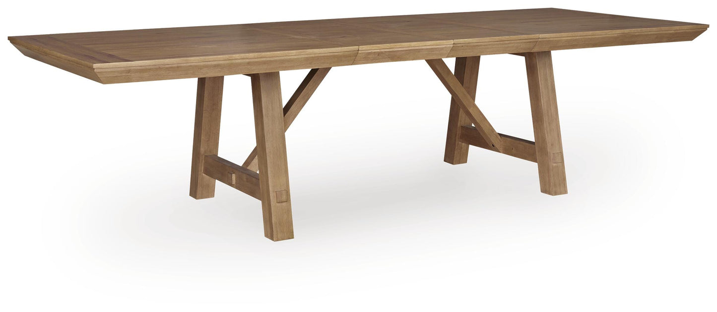 Ridgester Extension Dining Table, 2 Arm Chairs and 4 Side Chairs
