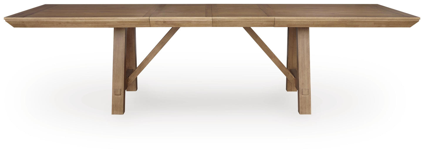 Ridgester Extension Dining Table, 2 Arm Chairs and 4 Side Chairs