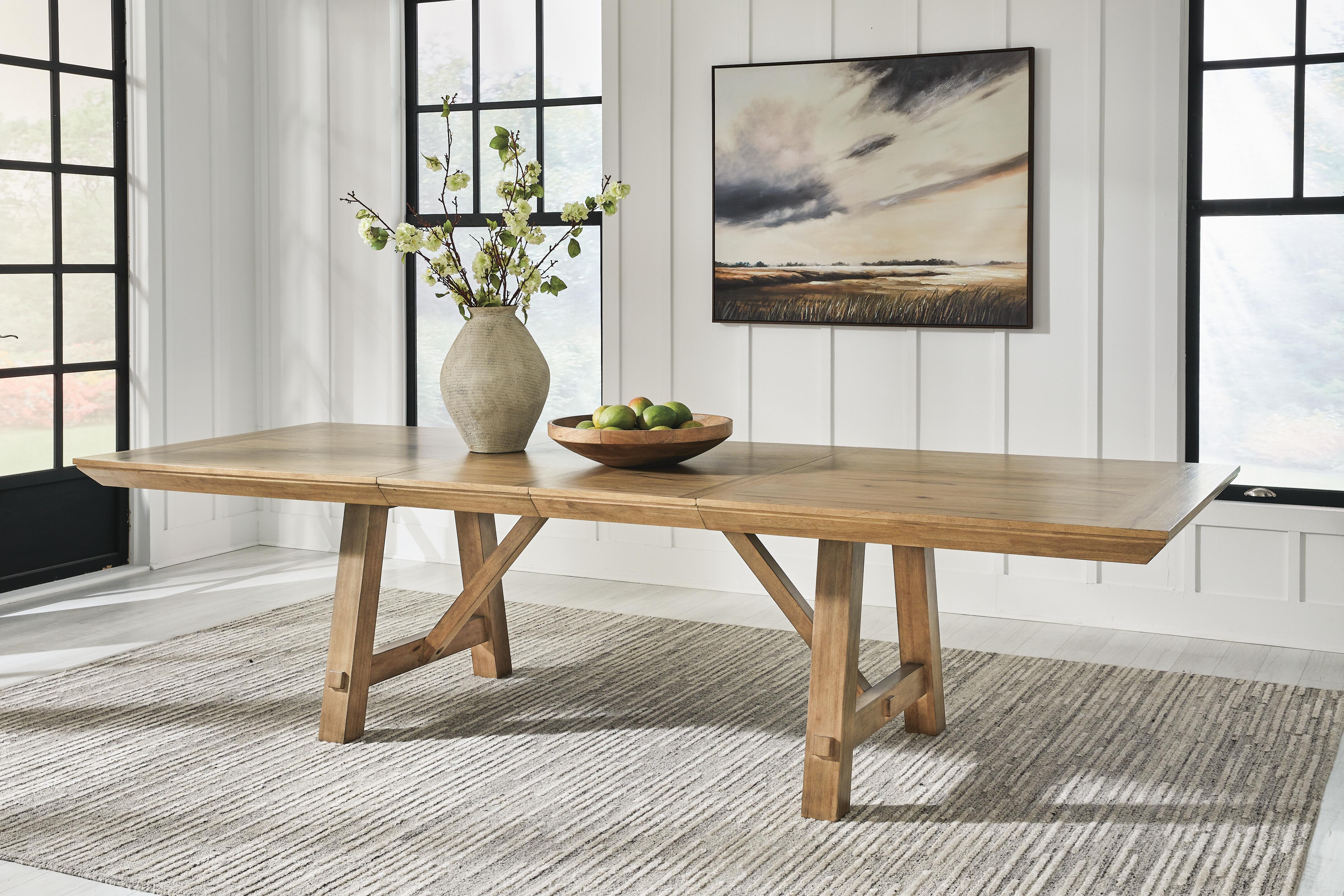 Ridgester Extension Dining Table, 2 Arm Chairs and 4 Side Chairs