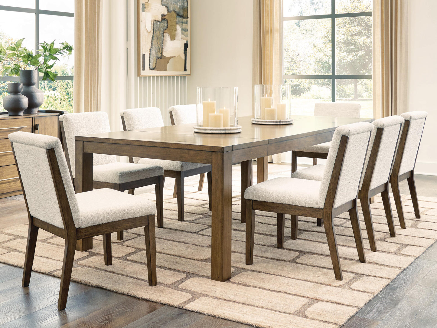 Marxmore Extension Dining Table and 8 Chairs