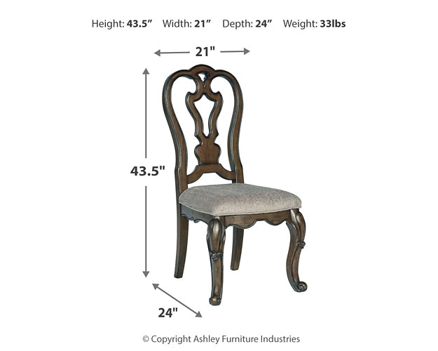 Maylee Dining Table and 8 Chairs