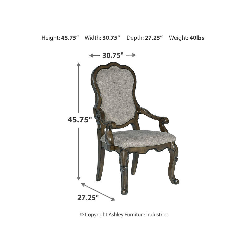 Maylee Dining Arm Chair Signature Design by Ashley® Dining Room Chairs