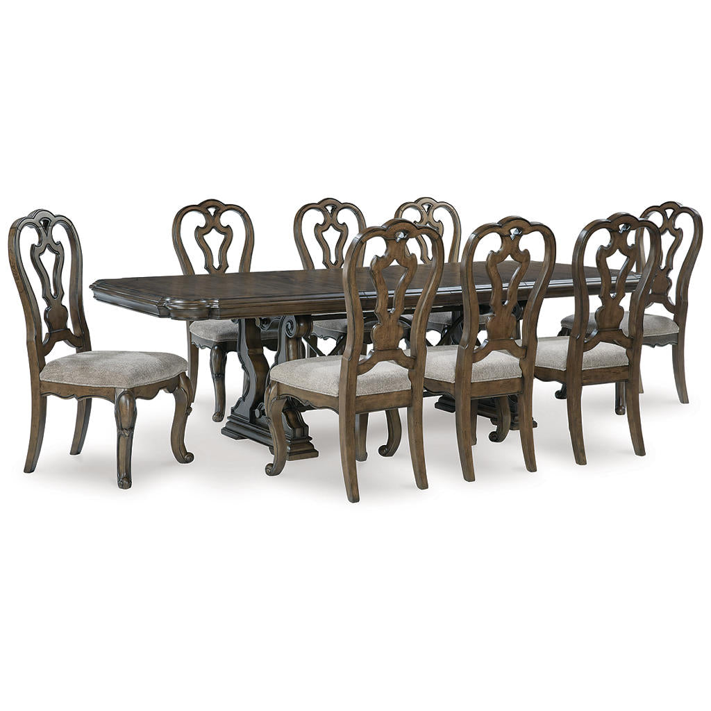 Maylee Dining Table and 8 Chairs Signature Design by Ashley® Uncategorized