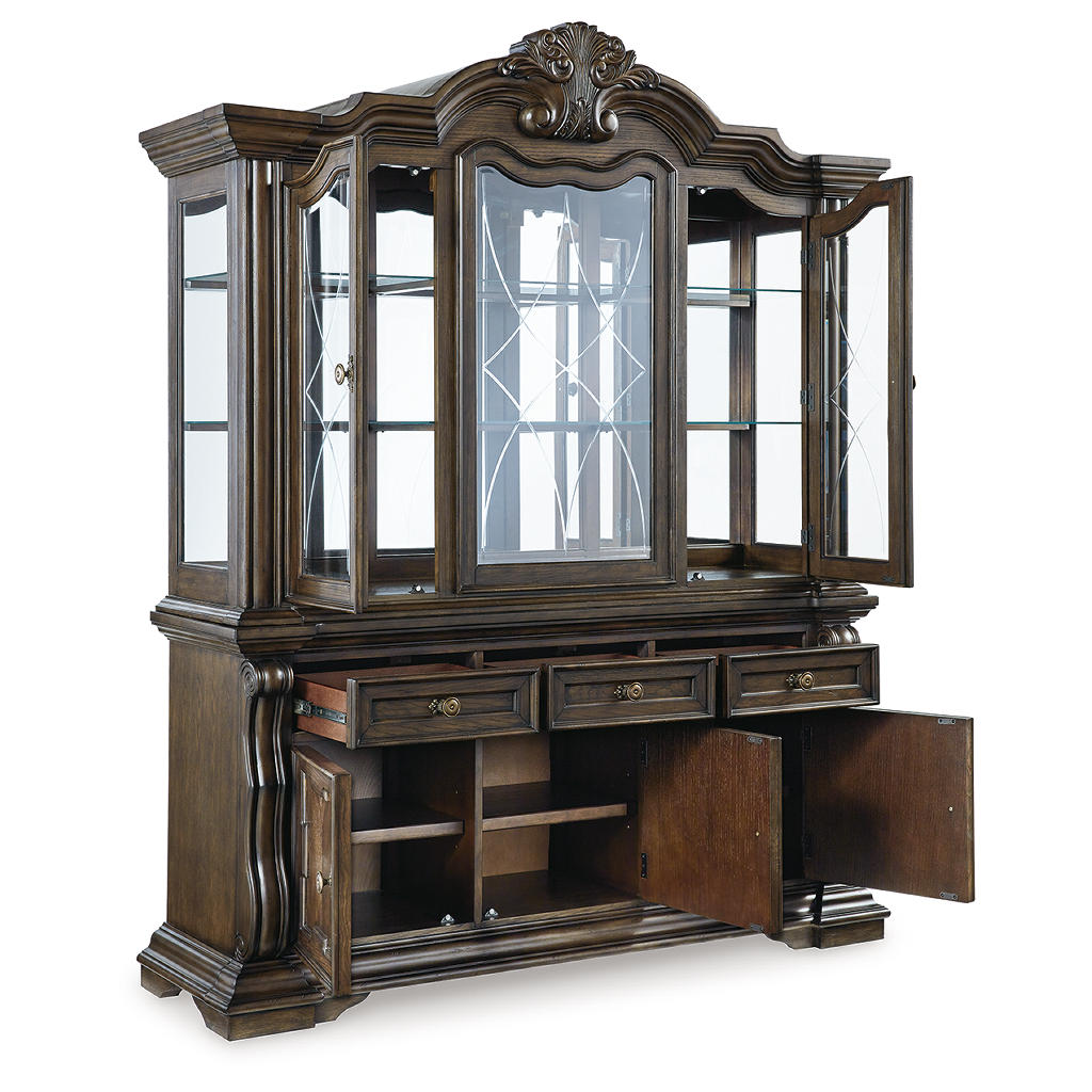 Maylee Dining Buffet and Hutch Signature Design by Ashley® Dining Storage