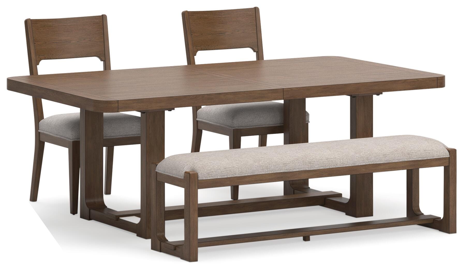 Cabalynn Dining Table, 2 Chairs and Bench — 4-Piece Set Signature Design by Ashley® Dining Room