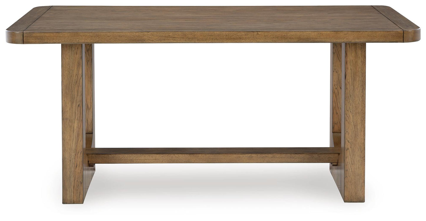 Cabalynn Counter Height Table and 4 Barstools (D5 — 39in Stools)