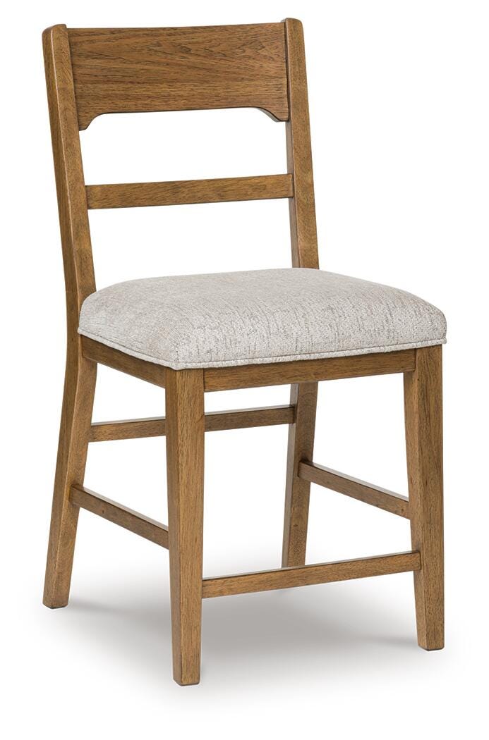 Cabalynn Counter Height Table and 4 Barstools (D4 — 42in Stools)