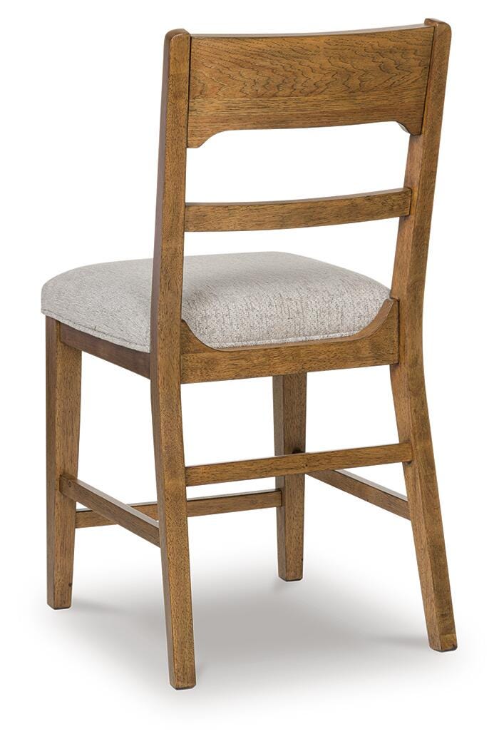 Cabalynn Counter Height Table and 4 Barstools (D4 — 42in Stools)