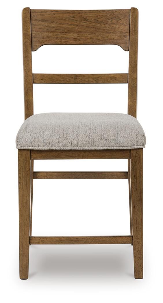 Cabalynn Counter Height Table and 4 Barstools (D4 — 42in Stools)