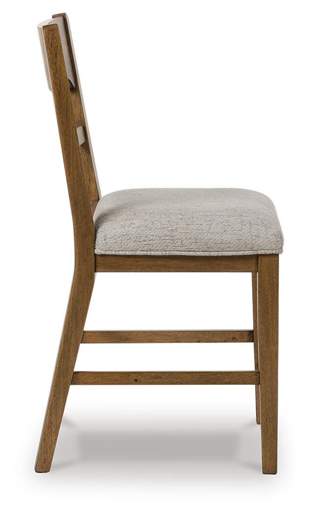 Cabalynn Counter Height Table and 4 Barstools (D4 — 42in Stools)