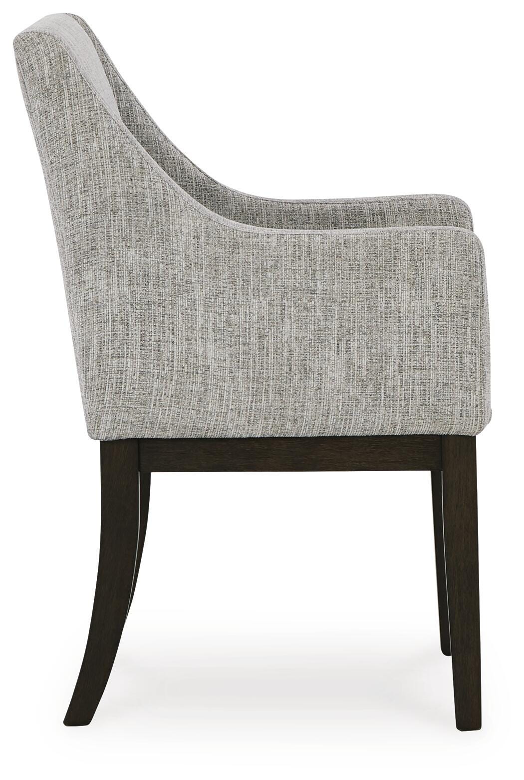 Burkhaus Dining Table and 6 Arm Chairs — 7-Piece Set Signature Design by Ashley® Dining Package
