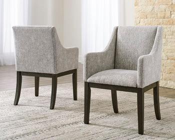 Burkhaus Dining Arm Chair Set of 2 Signature Design by Ashley® Uncategorized