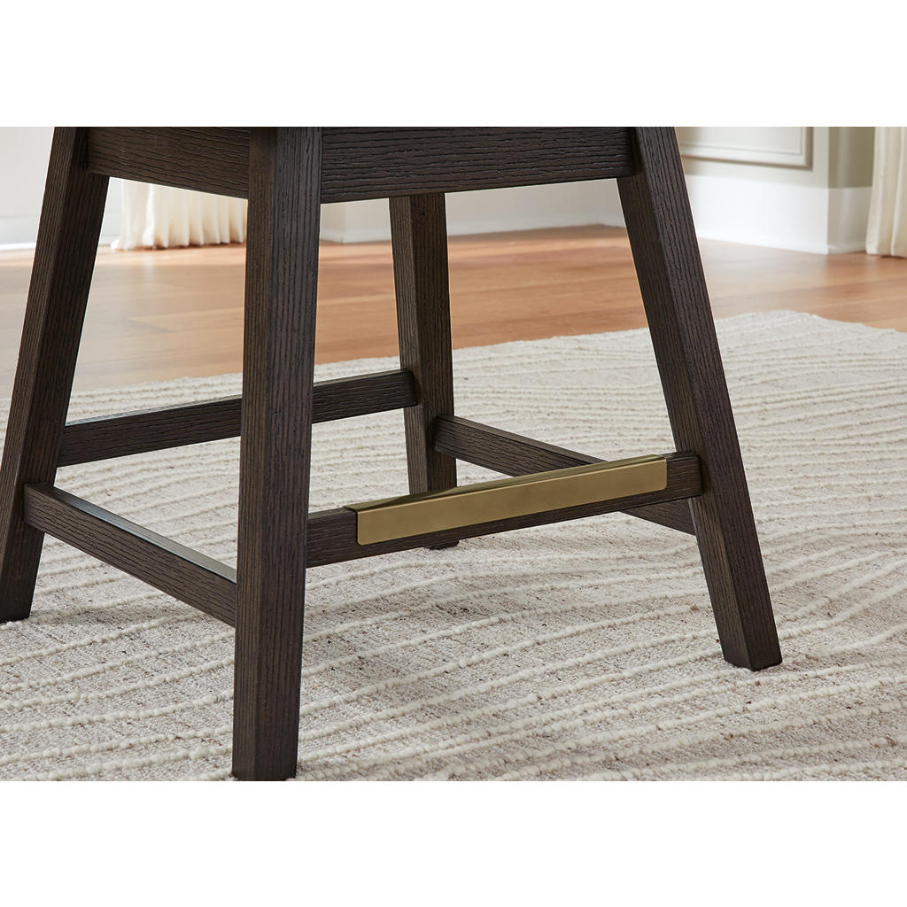 Burkhaus Counter Height Dining Table and 4 Barstools Signature Design by Ashley® Uncategorized