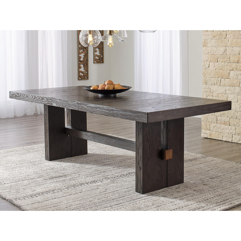 Burkhaus Dining Table and 4 Chairs Signature Design by Ashley® Uncategorized