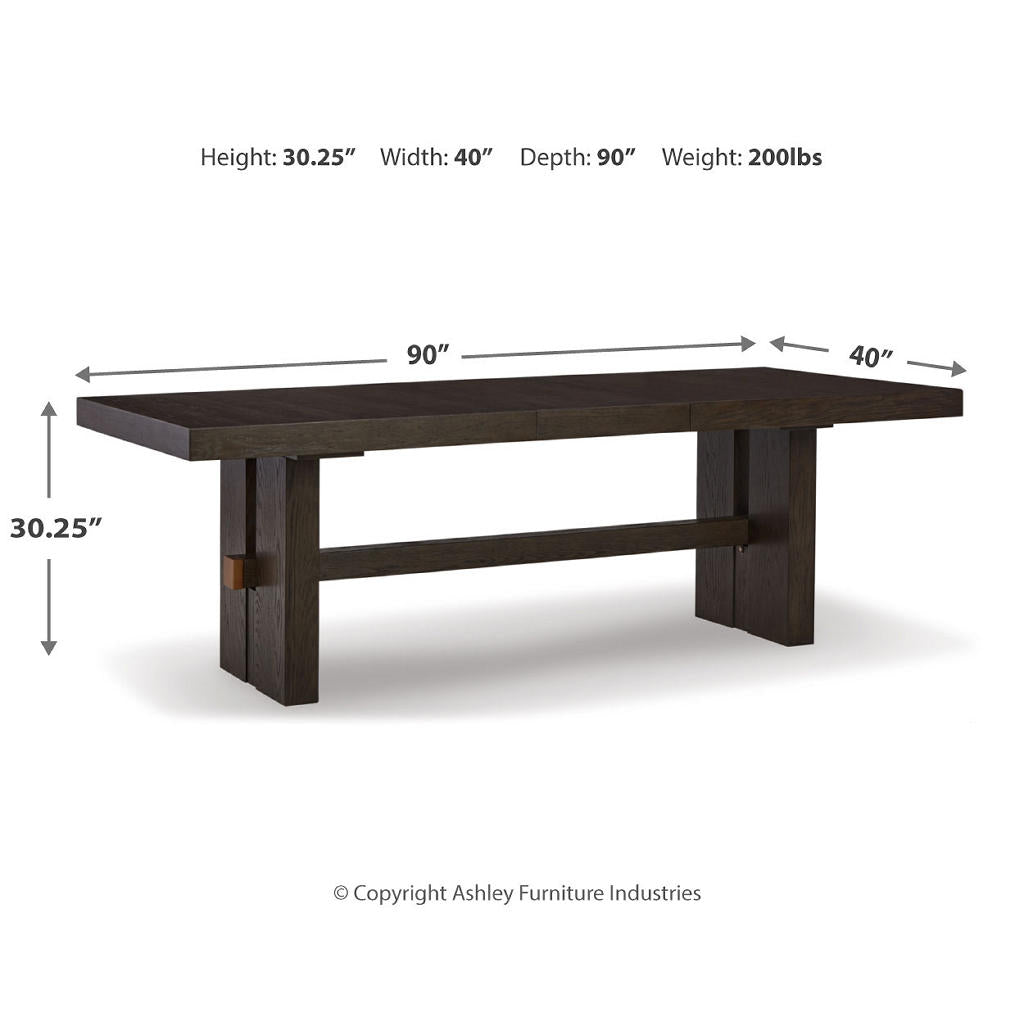 Burkhaus Dining Table and 8 Chairs Signature Design by Ashley® Uncategorized