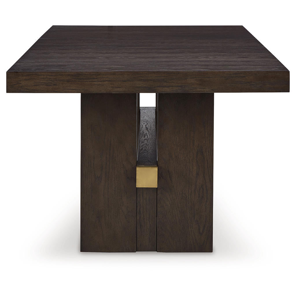 Burkhaus Dining Table and 4 Chairs Signature Design by Ashley® Uncategorized