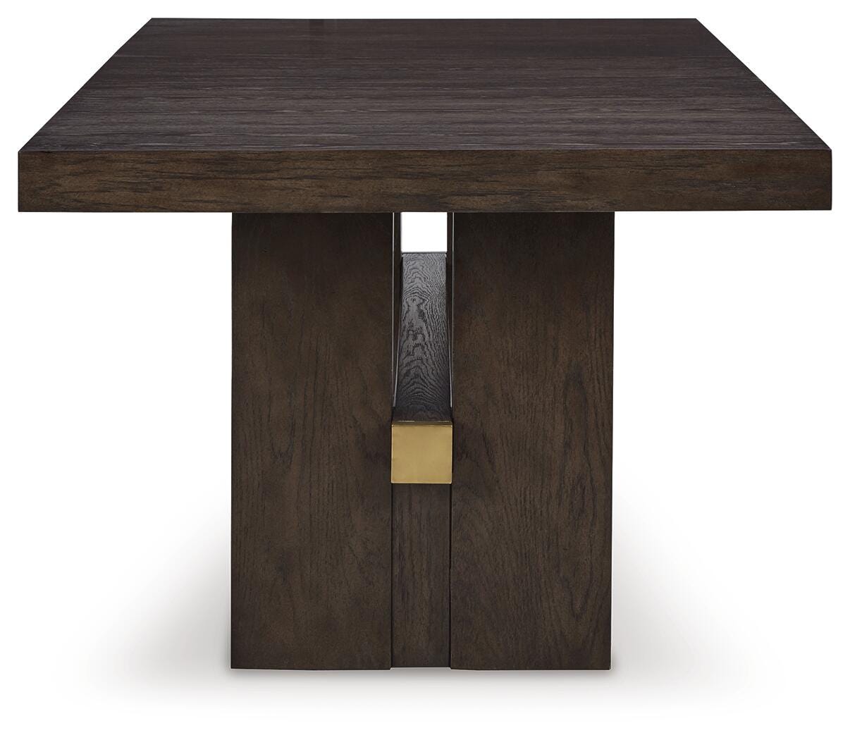 Burkhaus Dining Table and 6 Arm Chairs — 7-Piece Set Signature Design by Ashley® Dining Package