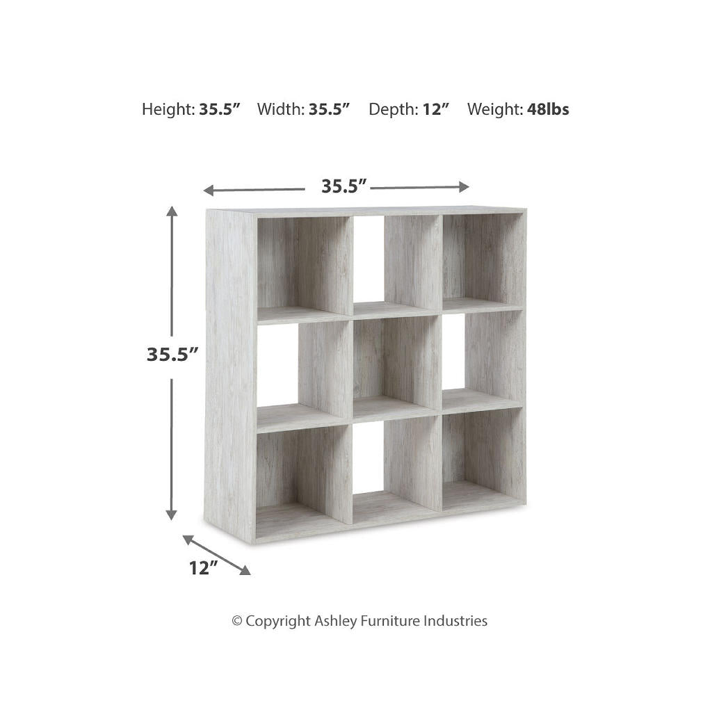 Paxberry Nine Cube Organizer Signature Design by Ashley® Dining Storage