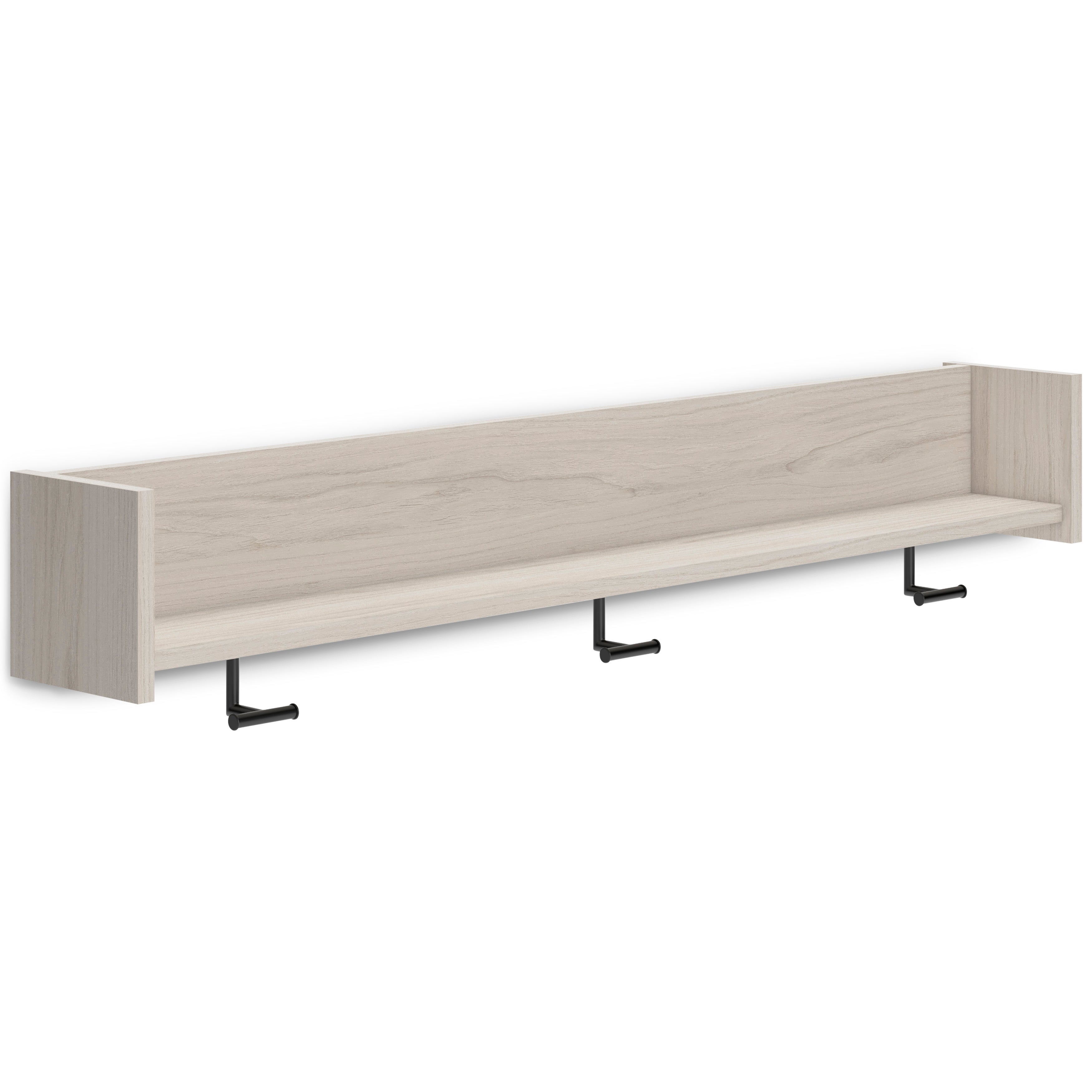 Socalle Wall Mounted Coat Rack with Shelf Signature Design by Ashley® Wall Decor