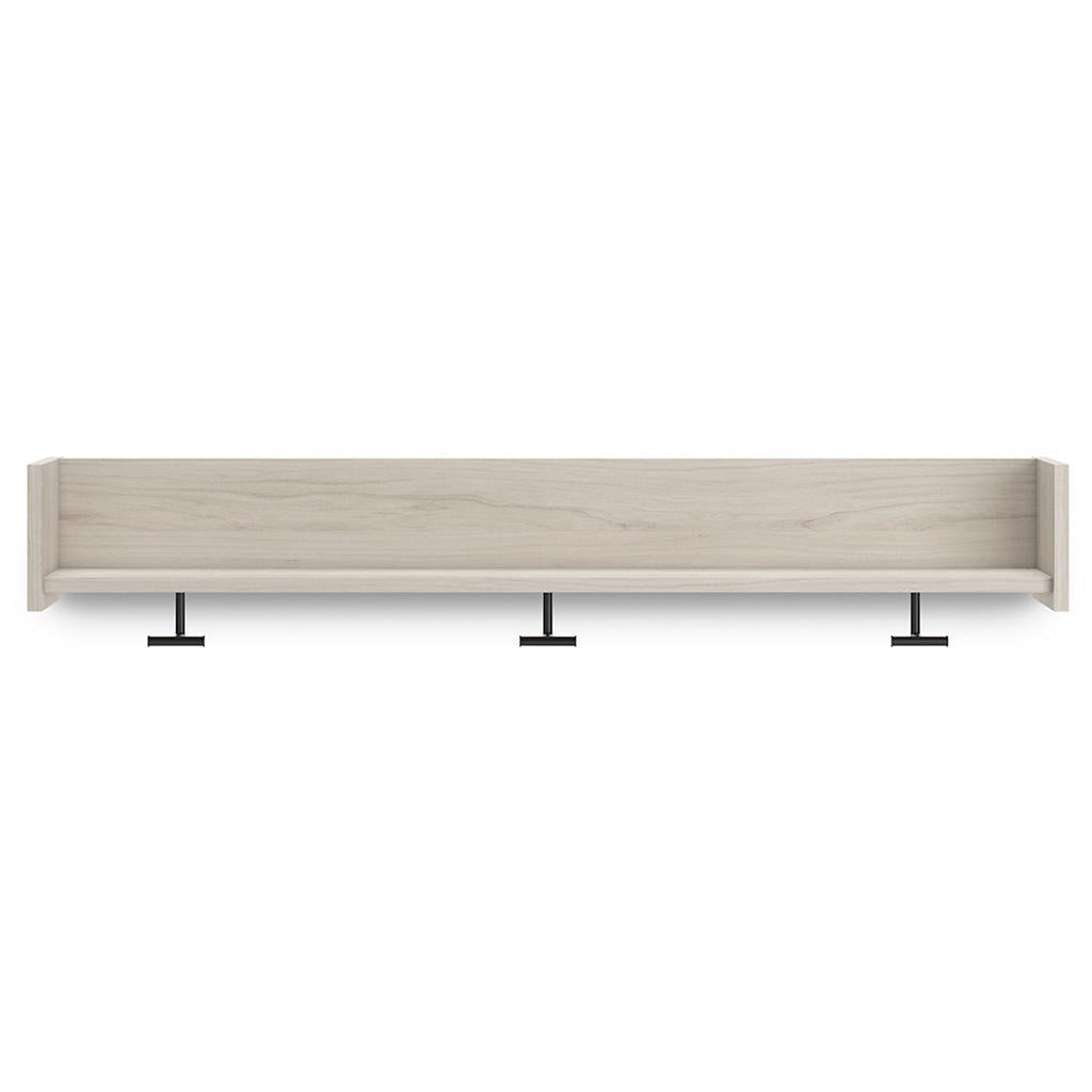 Socalle Wall Mounted Coat Rack with Shelf Signature Design by Ashley® Wall Decor