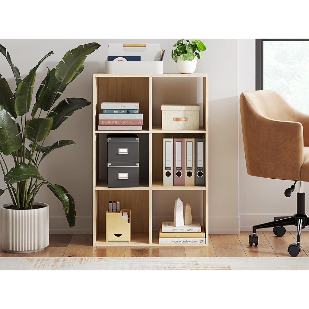 Piperton Six Cube Organizer Signature Design by Ashley® Living Room