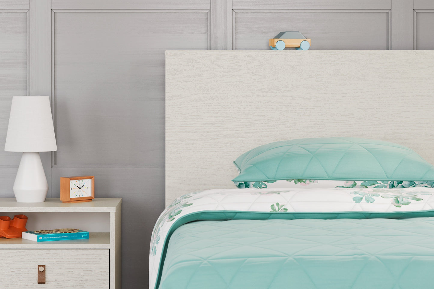 Aprilyn Twin Bookcase Headboard