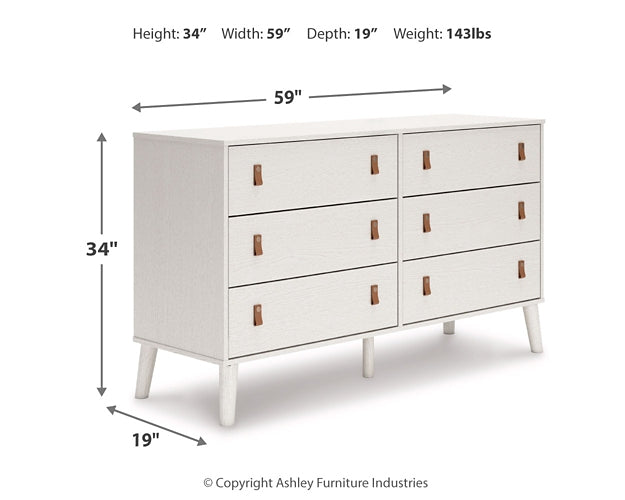 Aprilyn Queen Panel Platform Bed with Dresser and Nightstand