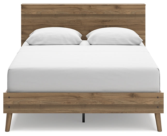 Aprilyn Queen Bookcase Platform Bed, Chest and Nightstand