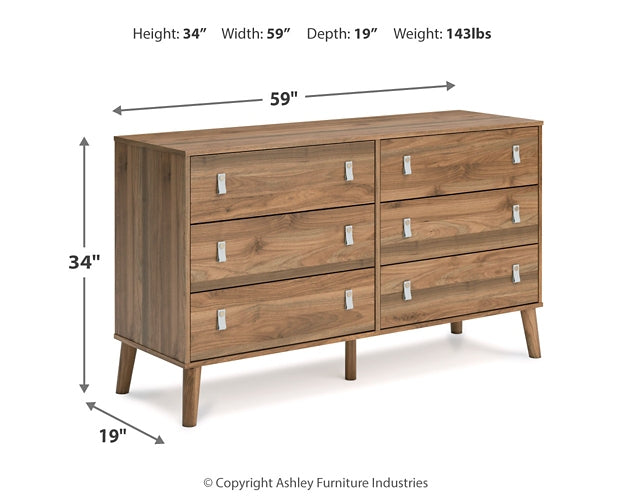 Aprilyn Queen Bookcase Bed, Dresser and Nightstand