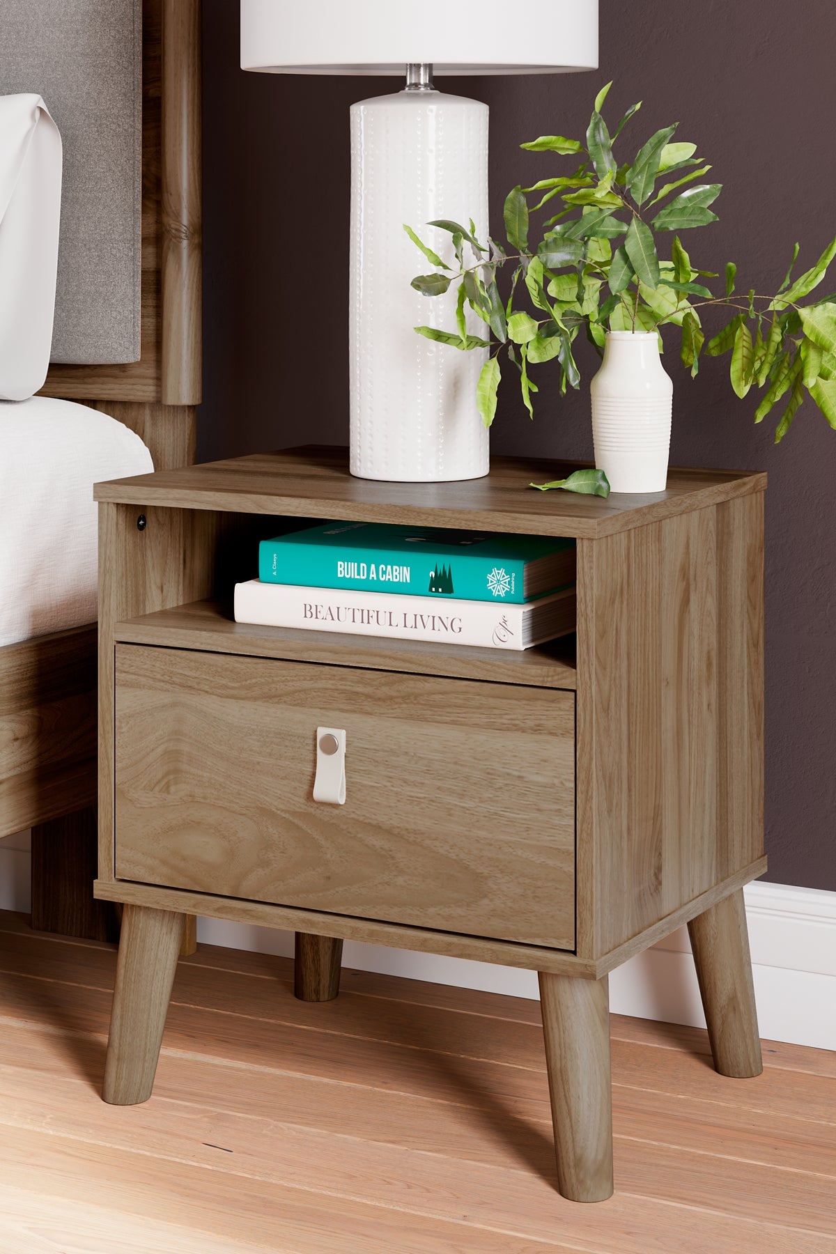 Aprilyn Queen Bookcase Bed, Dresser and Nightstand