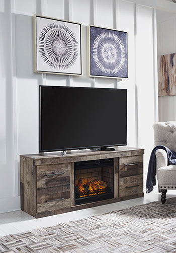 Derekson TV Stand with Electric Fireplace Signature Design by Ashley® Living Room