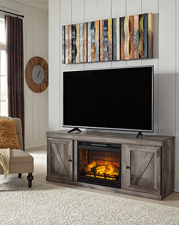 Wynnlow TV Stand with Electric Fireplace Signature Design by Ashley® Living Room