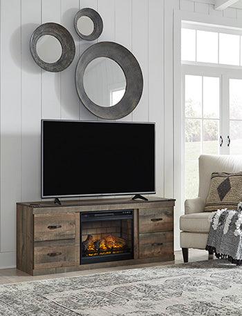 Trinell TV Stand with Electric Fireplace — 60 Inch Signature Design by Ashley® Living Room