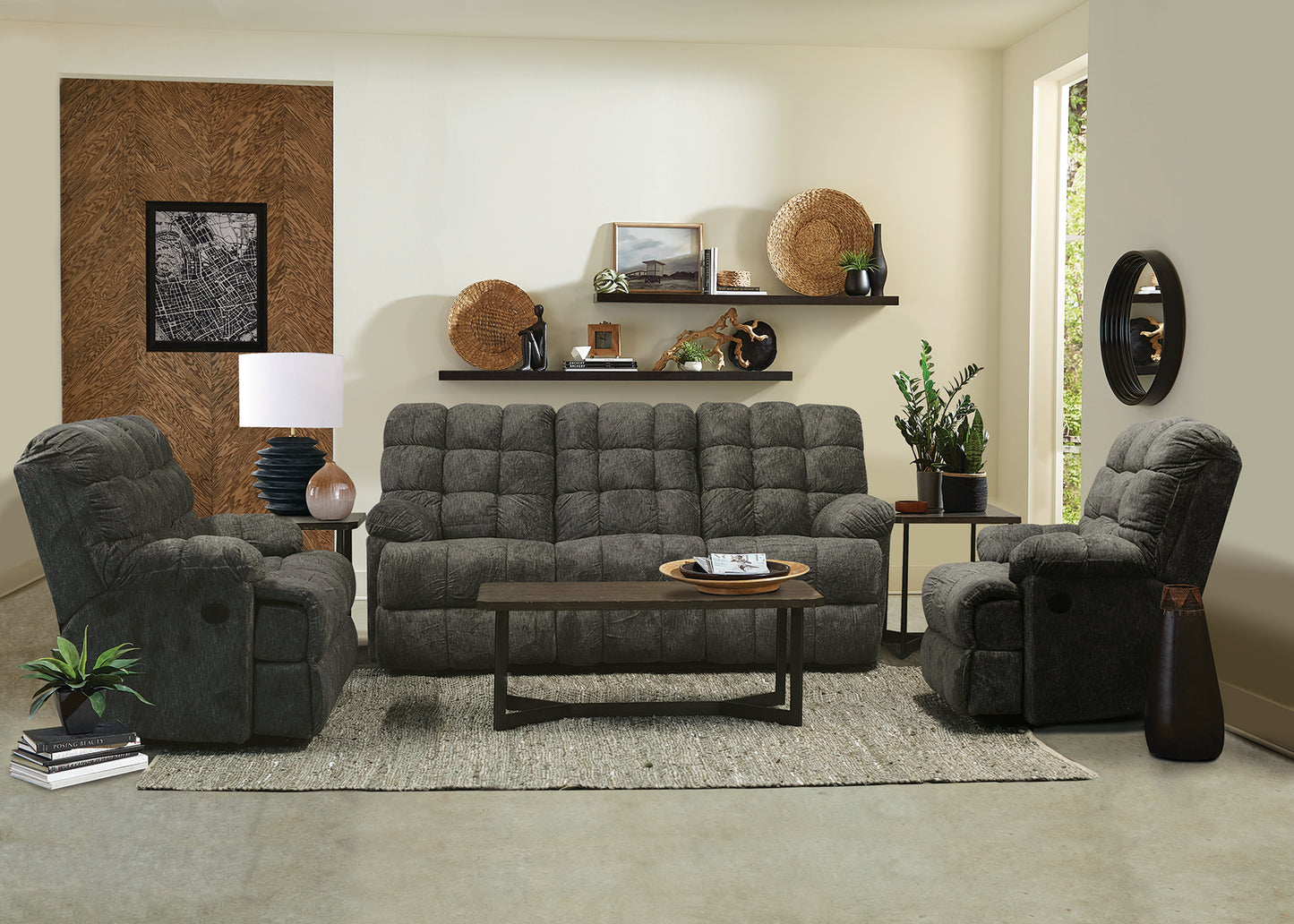 EZ200 Double Reclining Sofa