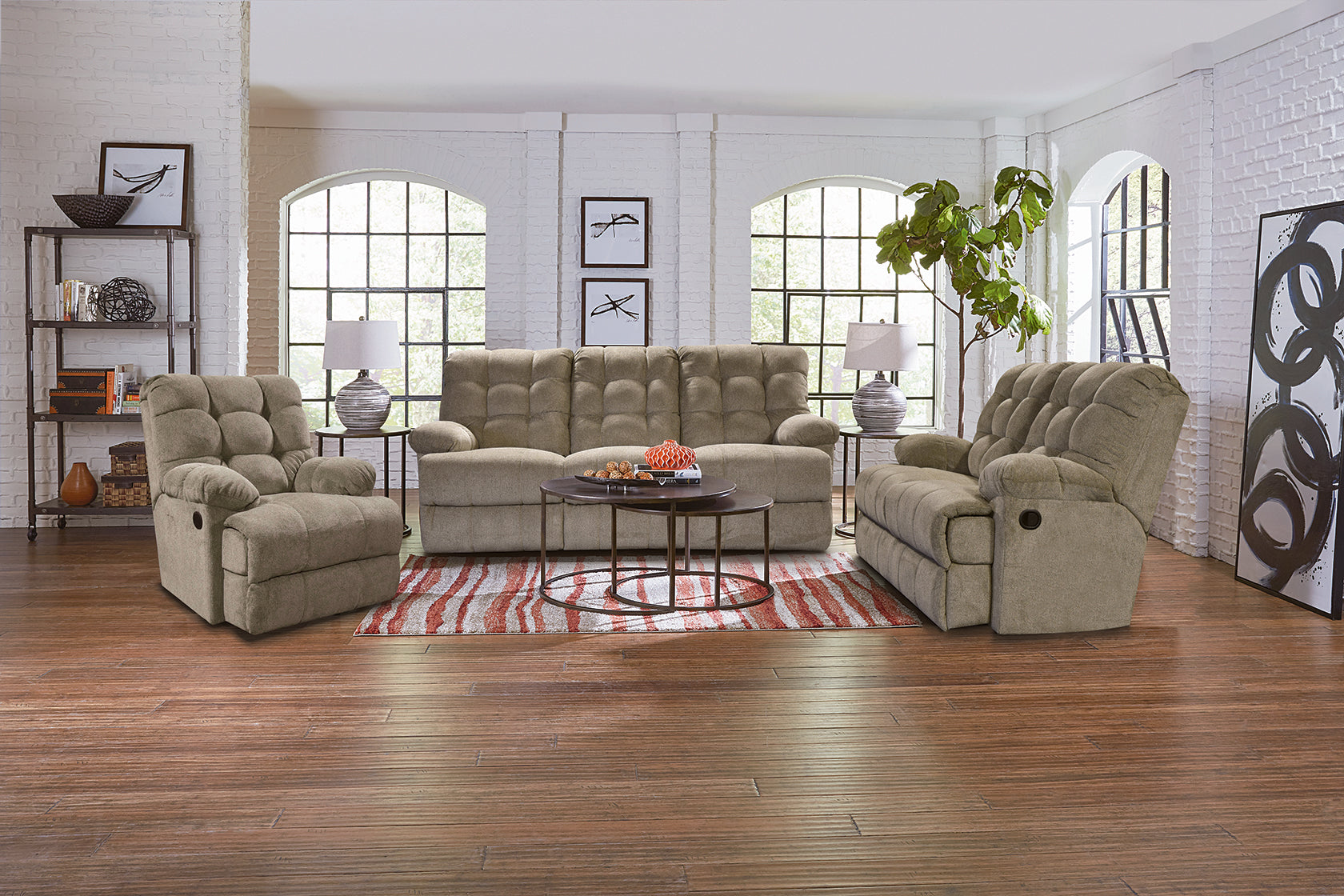EZ200 Double Reclining Sofa